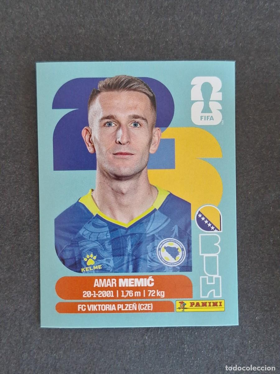 Cromos de F&uacute;tbol: L2 MEMIC SELECCION BOSNIA 16 PANINI MUNDIAL FIFA WORLD CUP 2026 PANINI NUNCA PEGADO