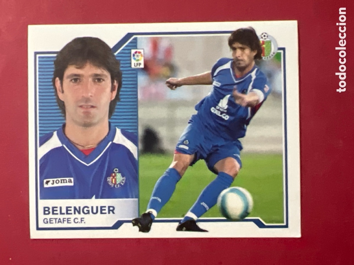 Cromos de F&uacute;tbol: C7015. GETAFE C.F. BELENGUER Ediciones Este Liga 2007-2008 07-08