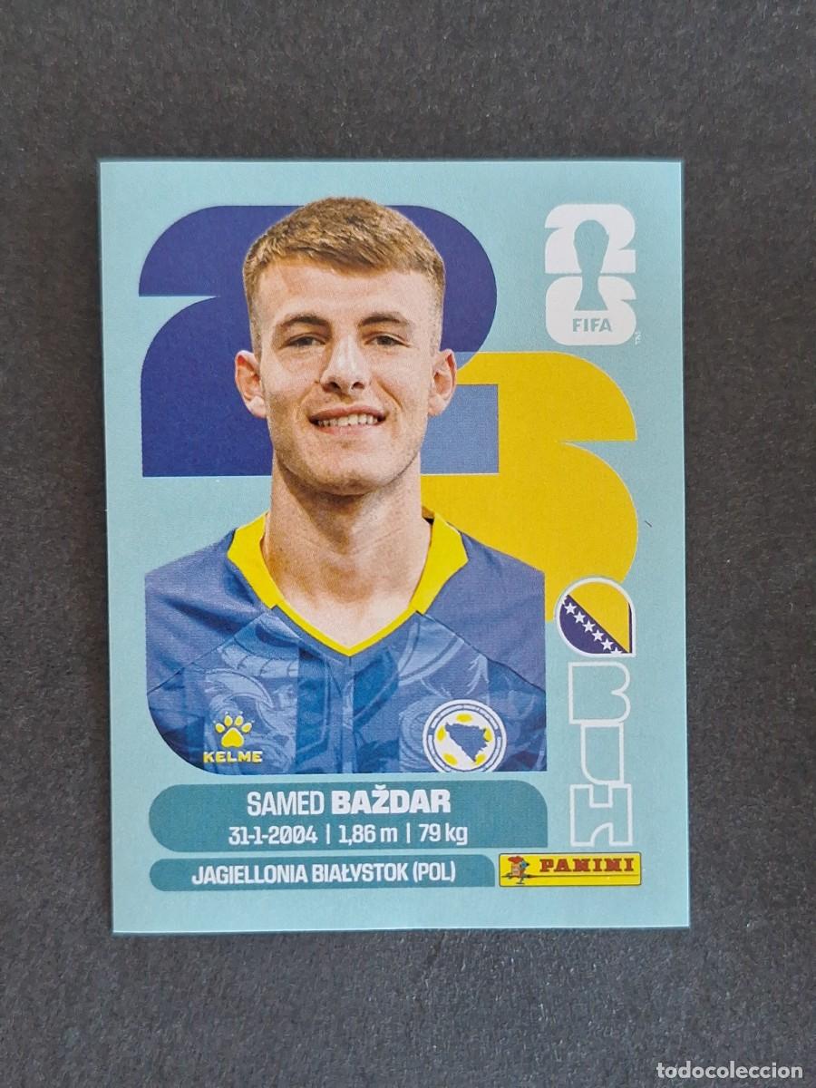 Cromos de F&uacute;tbol: L2 BAZDAR SELECCION BOSNIA 19 PANINI MUNDIAL FIFA WORLD CUP 2026 PANINI NUNCA PEGADO