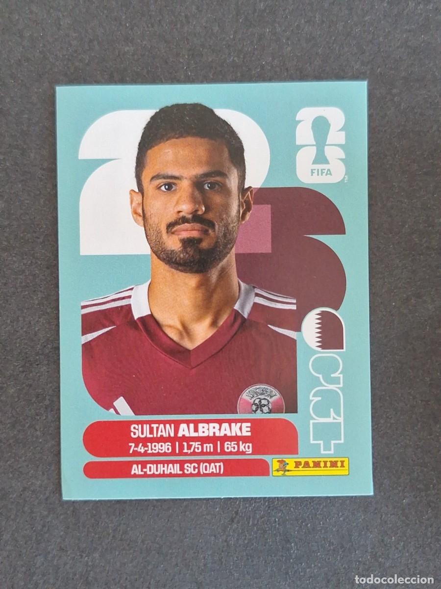 Cromos de F&uacute;tbol: L2 ALBRAKE SELECCION QATAR 03 PANINI MUNDIAL FIFA WORLD CUP 2026 PANINI NUNCA PEGADO