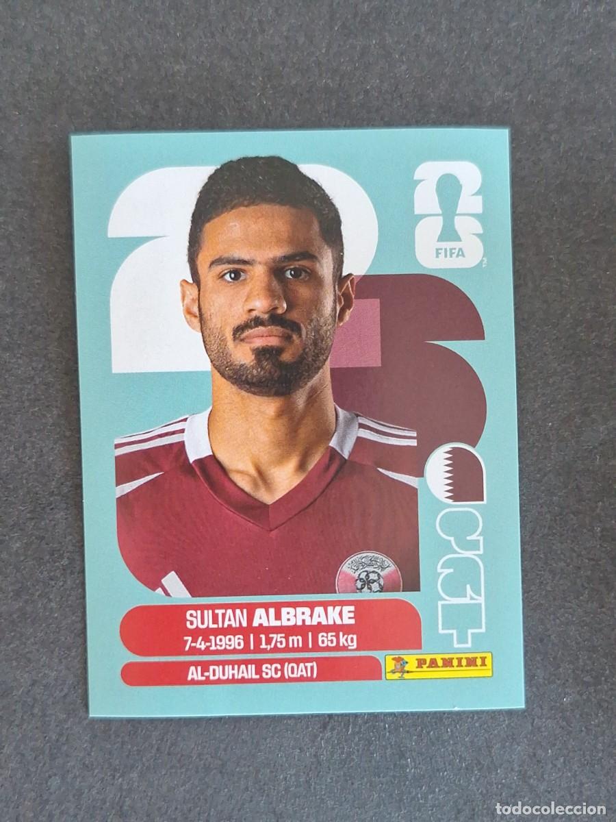 Cromos de F&uacute;tbol: L2 ALBRAKE SELECCION QATAR 03 PANINI MUNDIAL FIFA WORLD CUP 2026 PANINI NUNCA PEGADO