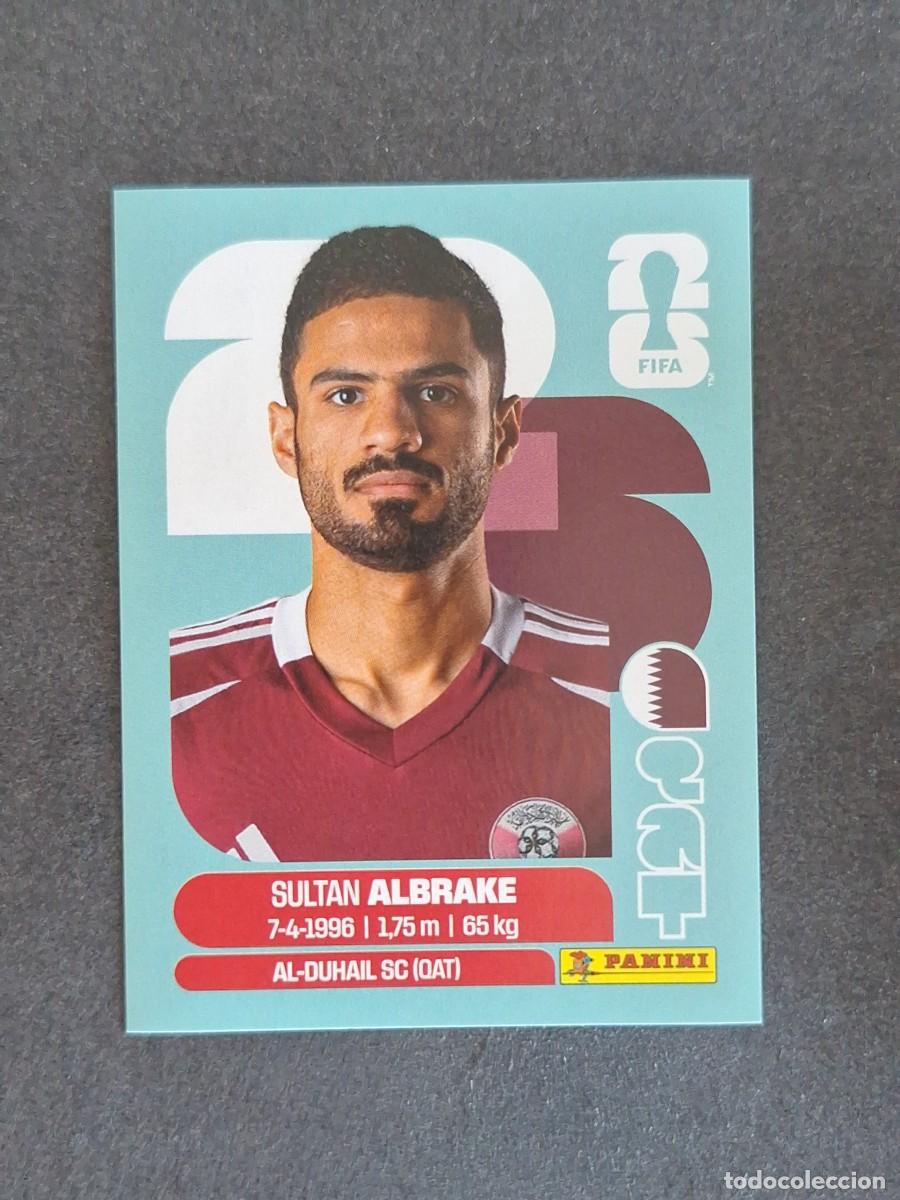 Cromos de F&uacute;tbol: L2 ALBRAKE SELECCION QATAR 03 PANINI MUNDIAL FIFA WORLD CUP 2026 PANINI NUNCA PEGADO