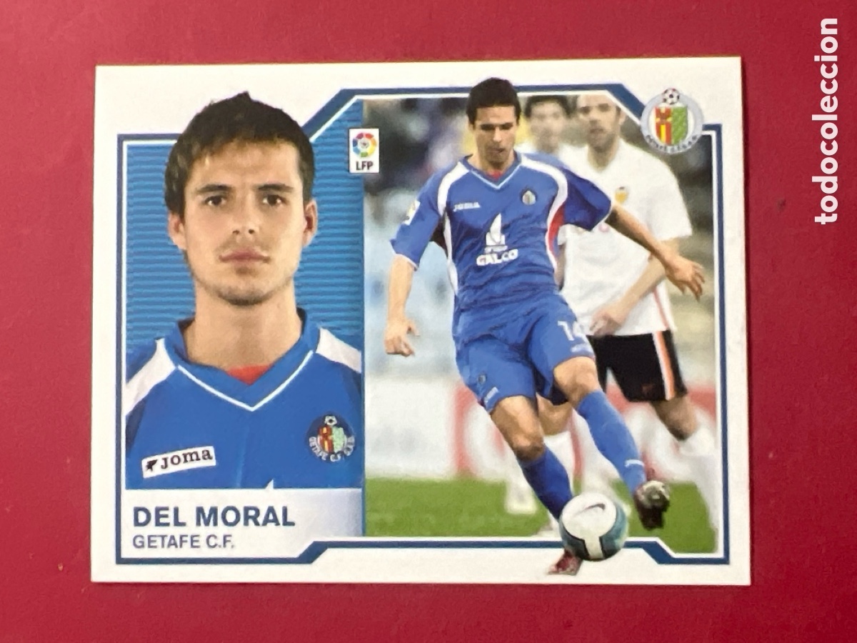 Cromos de F&uacute;tbol: C7016. ESTE - LIGA 07 08 - 2007 2008 - GETAFE - DEL MORAL - NUNCA PEGADO