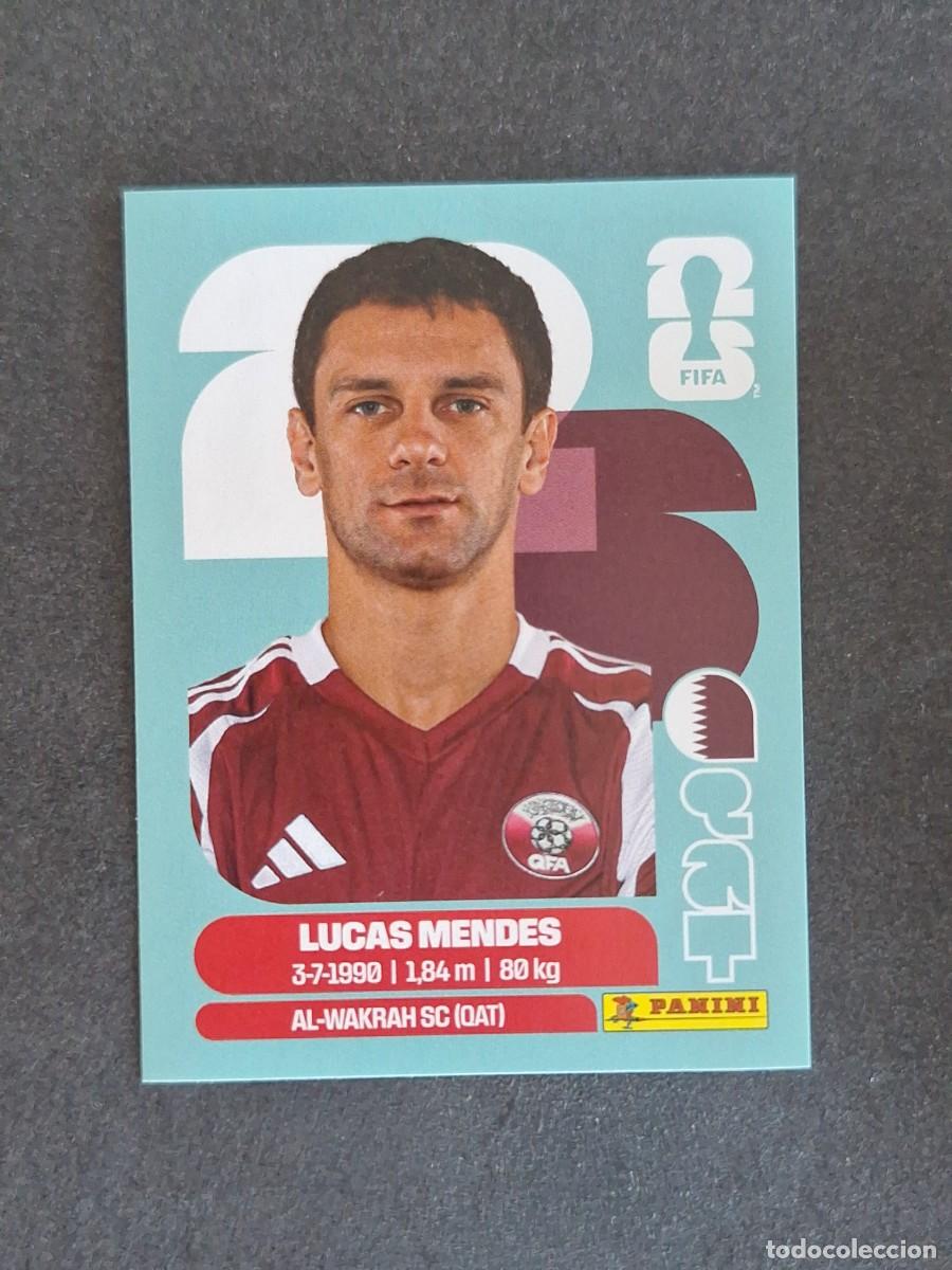 Cromos de F&uacute;tbol: L2 LUCAS MENDES SELECCION QATAR 04 PANINI MUNDIAL FIFA WORLD CUP 2026 PANINI NUNCA PEGADO SIN PEGAR