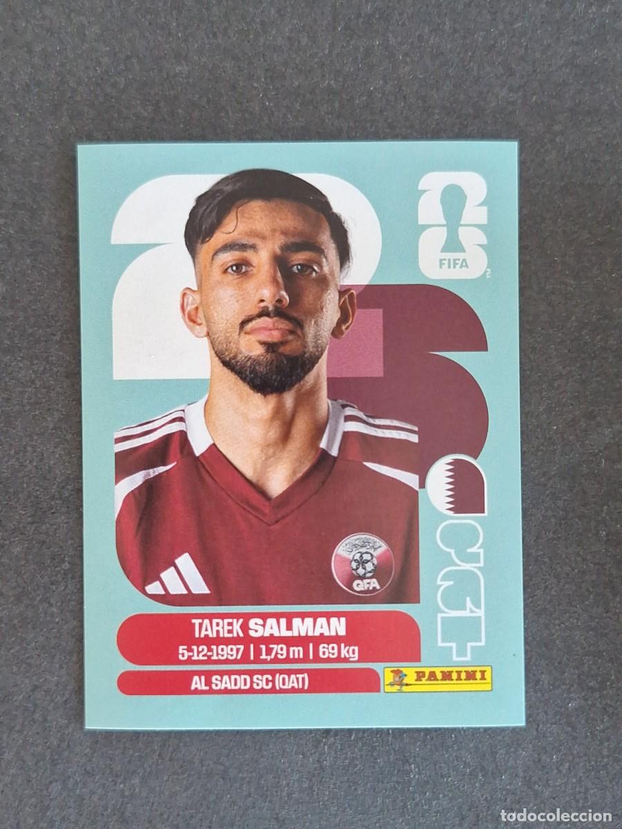 Cromos de F&uacute;tbol: L2 SALMAN SELECCION QATAR 8 PANINI MUNDIAL FIFA WORLD CUP 2026 PANINI NUNCA PEGADO SIN PEGAR