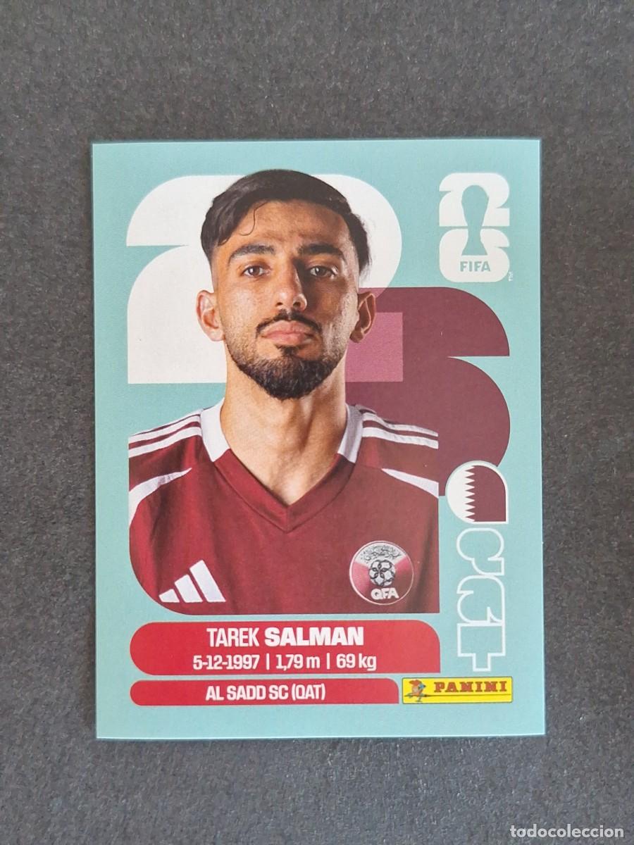 Cromos de F&uacute;tbol: L2 SALMAN SELECCION QATAR 8 PANINI MUNDIAL FIFA WORLD CUP 2026 PANINI NUNCA PEGADO SIN PEGAR