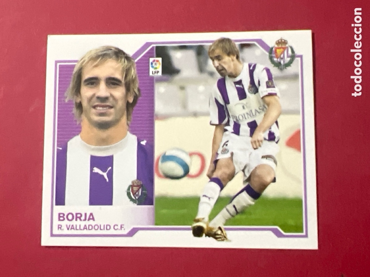Cromos de F&uacute;tbol: C7019. Borja R Valladolid CF Liga Este 07 08