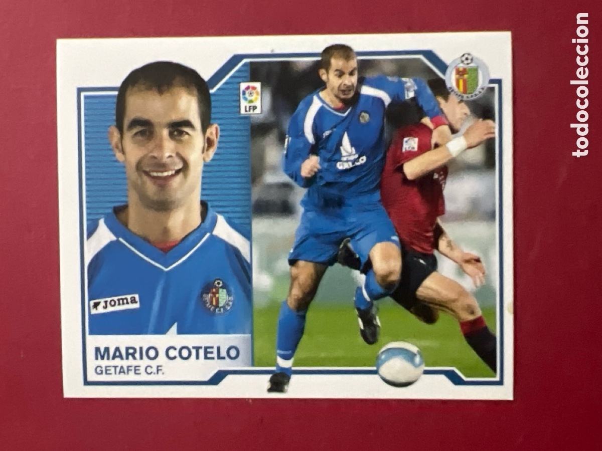Cromos de F&uacute;tbol: C7022. Mario Cotelo Getafe CF Liga Este 07 08