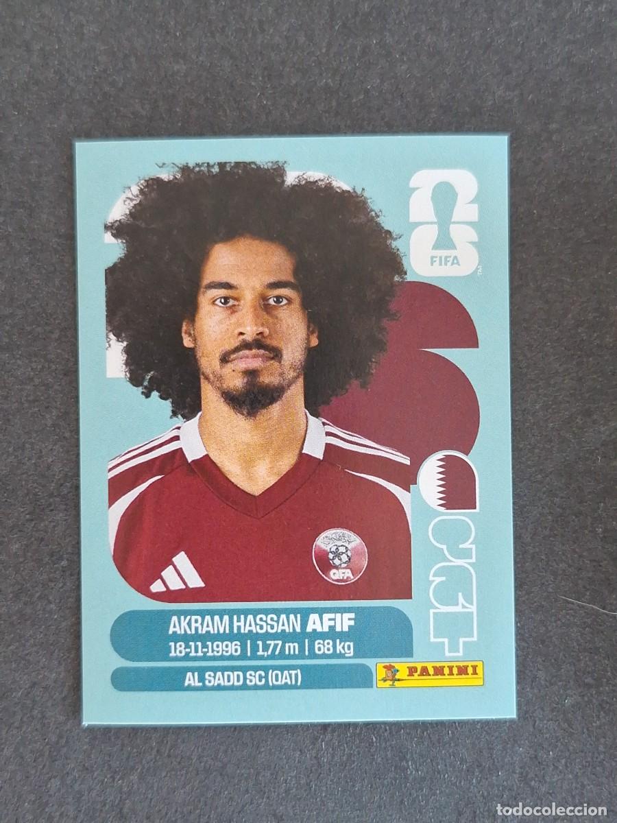 Cromos de F&uacute;tbol: L2 AFIF SELECCION QATAR 18 PANINI MUNDIAL FIFA WORLD CUP 2026 PANINI NUNCA PEGADO SIN PEGAR