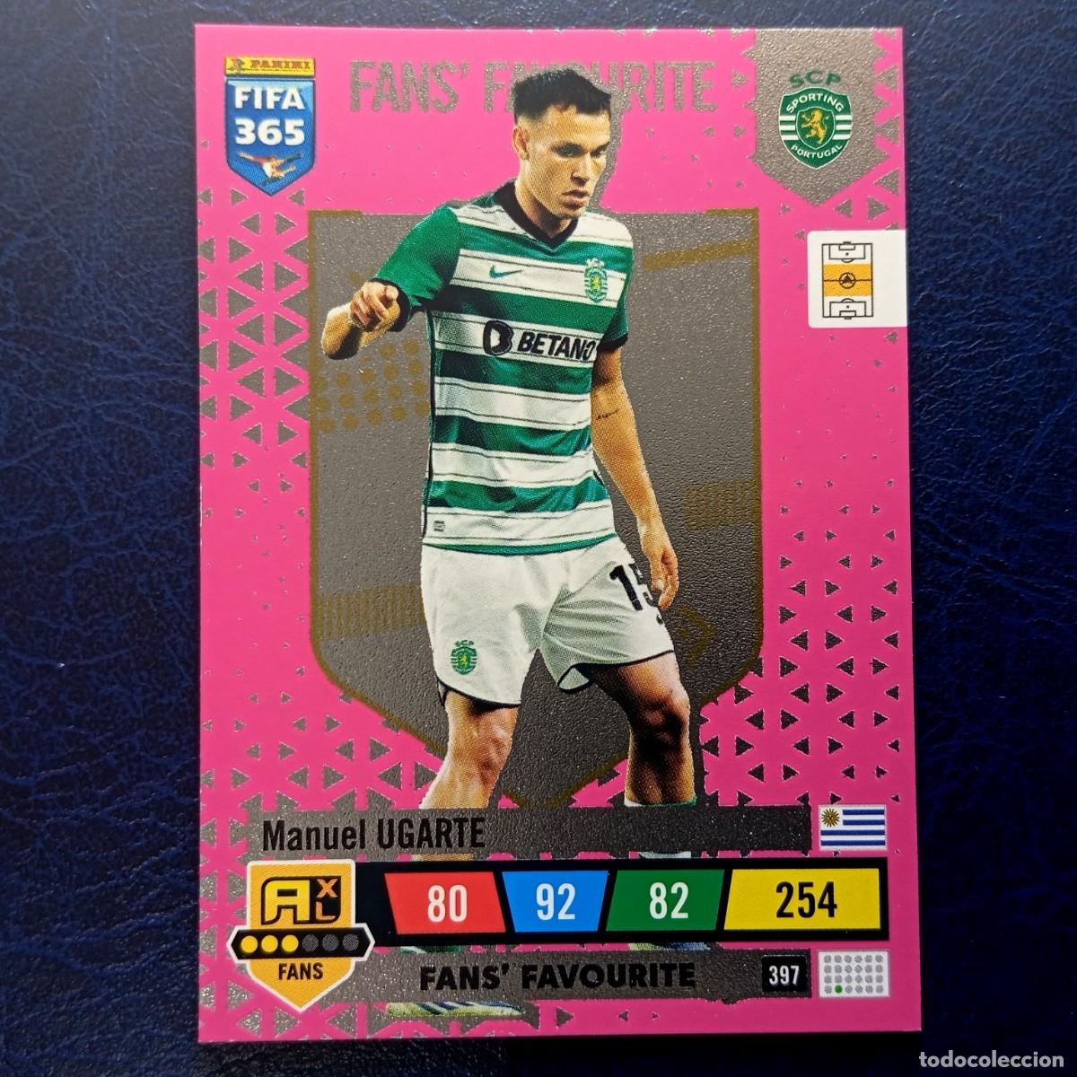 Cromos de F&uacute;tbol: ⚜️ Fan's Manuel Ugarte. Panini Adrenalyn XL FIFA 365 2023. Nueva de paquete, New from Package