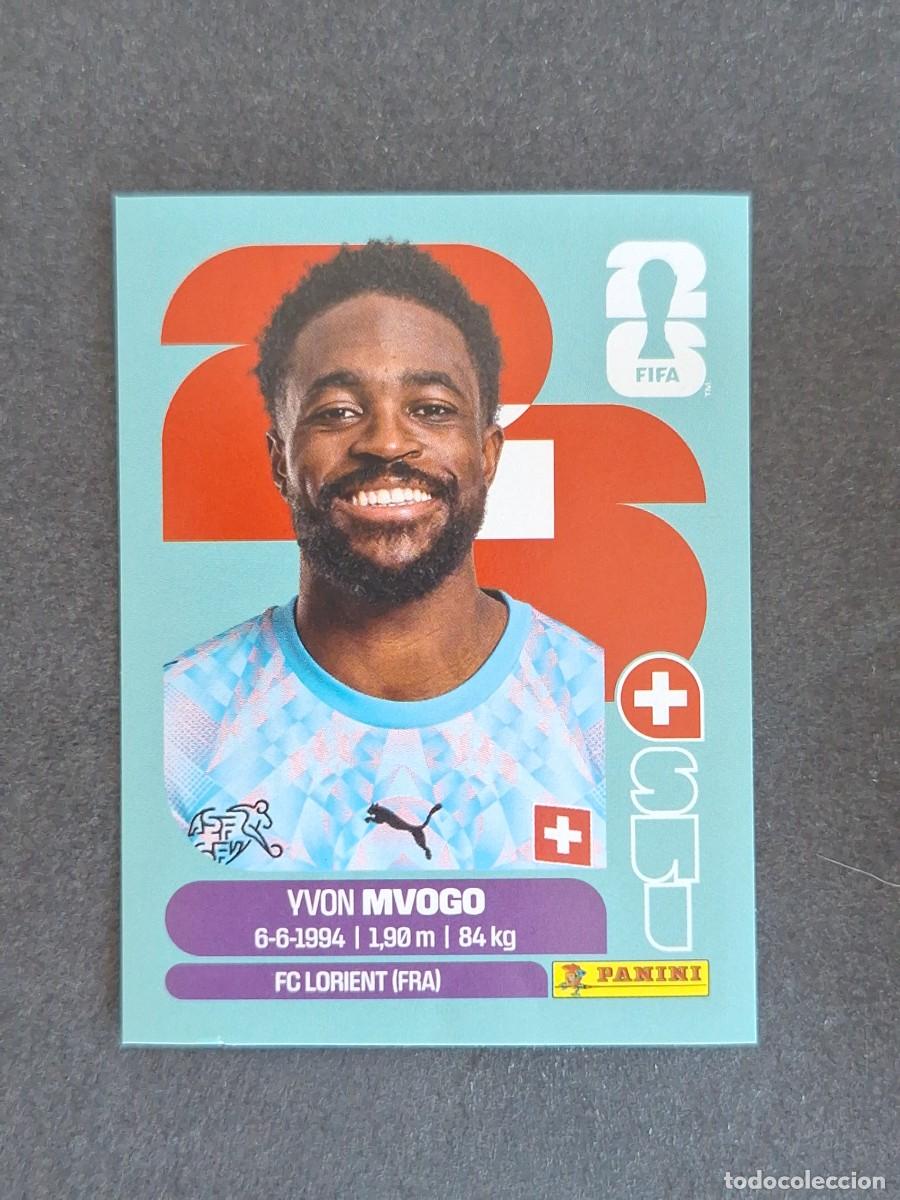 Cromos de F&uacute;tbol: L2 MVOGO SELECCION SUIZA 3 PANINI MUNDIAL FIFA WORLD CUP 2026 PANINI NUNCA PEGADO SIN PEGAR
