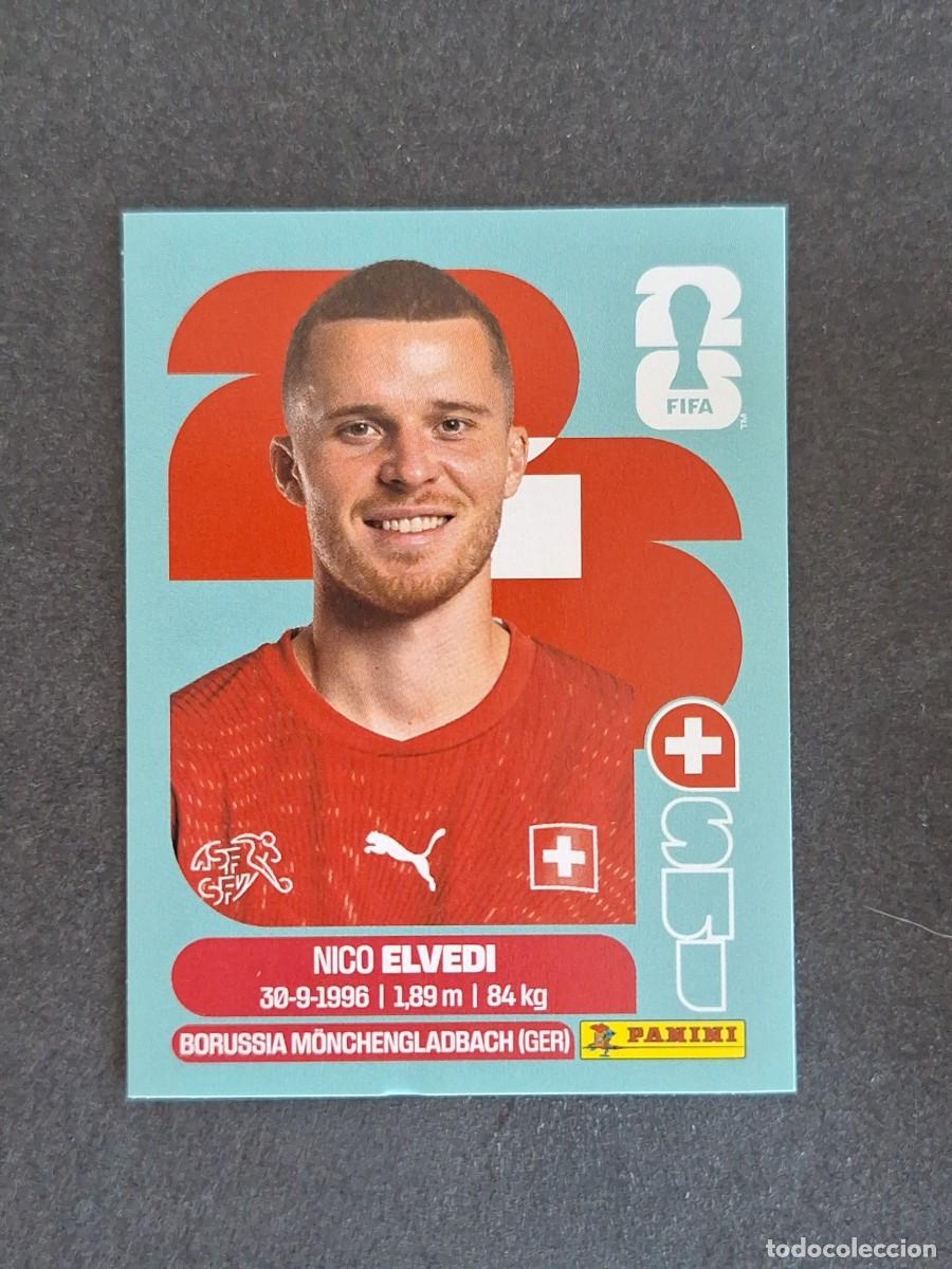 Cromos de F&uacute;tbol: L2 ELVEDI SELECCION SUIZA 6 PANINI MUNDIAL FIFA WORLD CUP 2026 PANINI NUNCA PEGADO SIN PEGAR