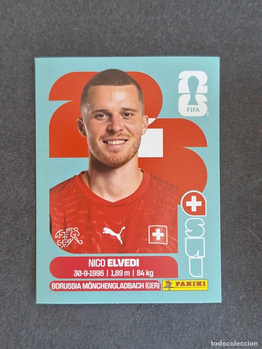 Cromos de F&uacute;tbol: L2 ELVEDI SELECCION SUIZA 6 PANINI MUNDIAL FIFA WORLD CUP 2026 PANINI NUNCA PEGADO SIN PEGAR
