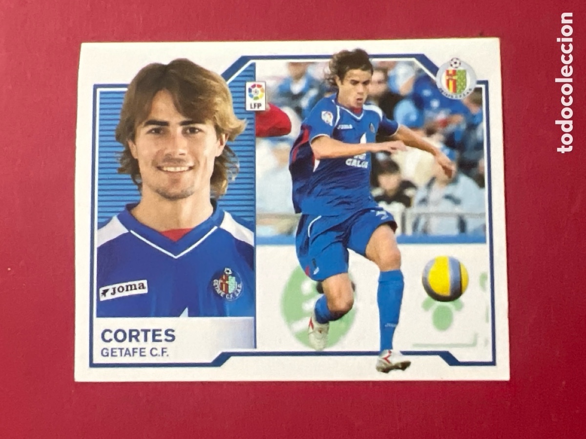 Cromos de F&uacute;tbol: C7023. Cort&eacute;s Getafe CF Liga Este 07 08