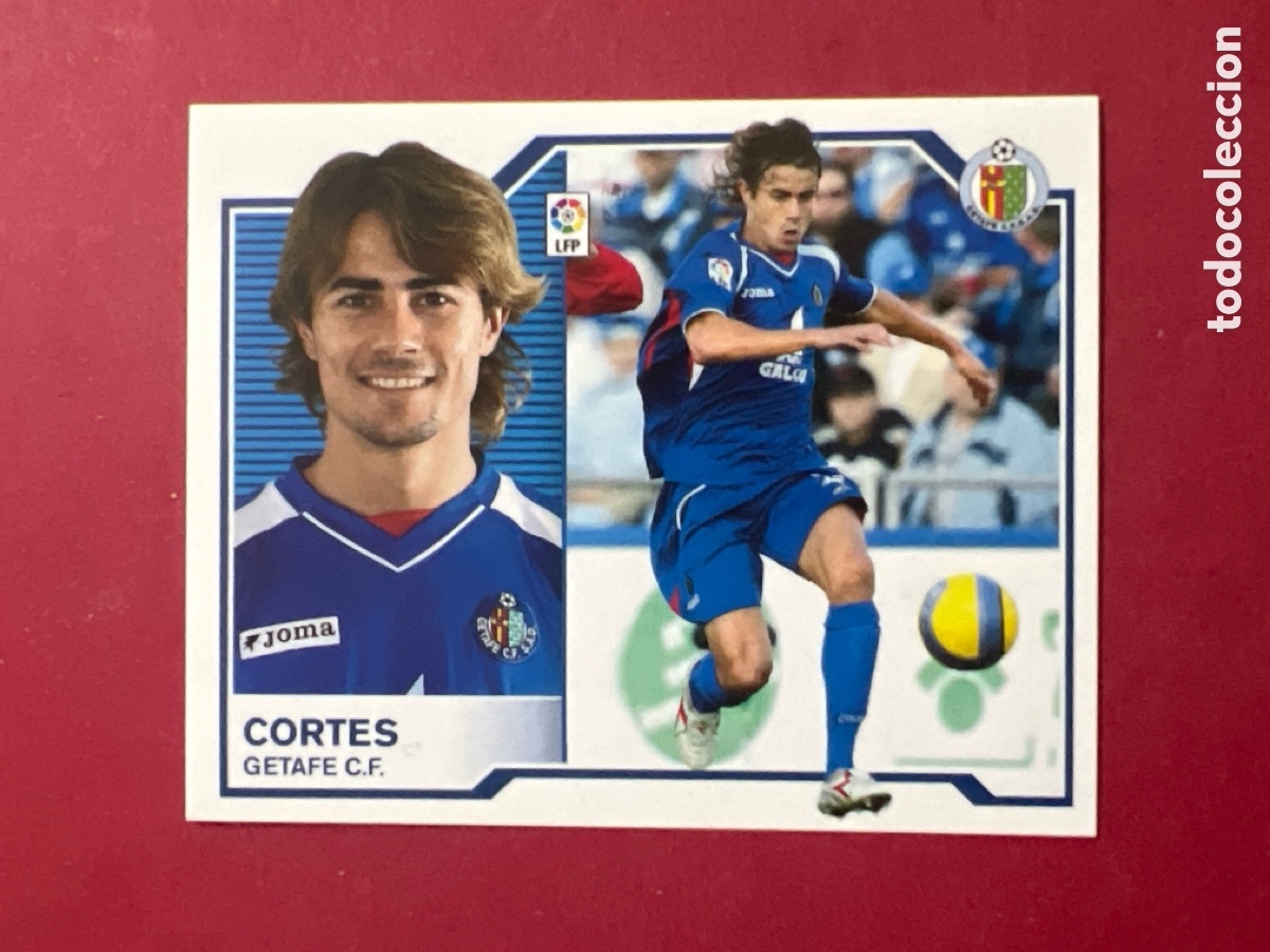 Cromos de F&uacute;tbol: C7024. Cort&eacute;s Getafe CF Liga Este 07 08