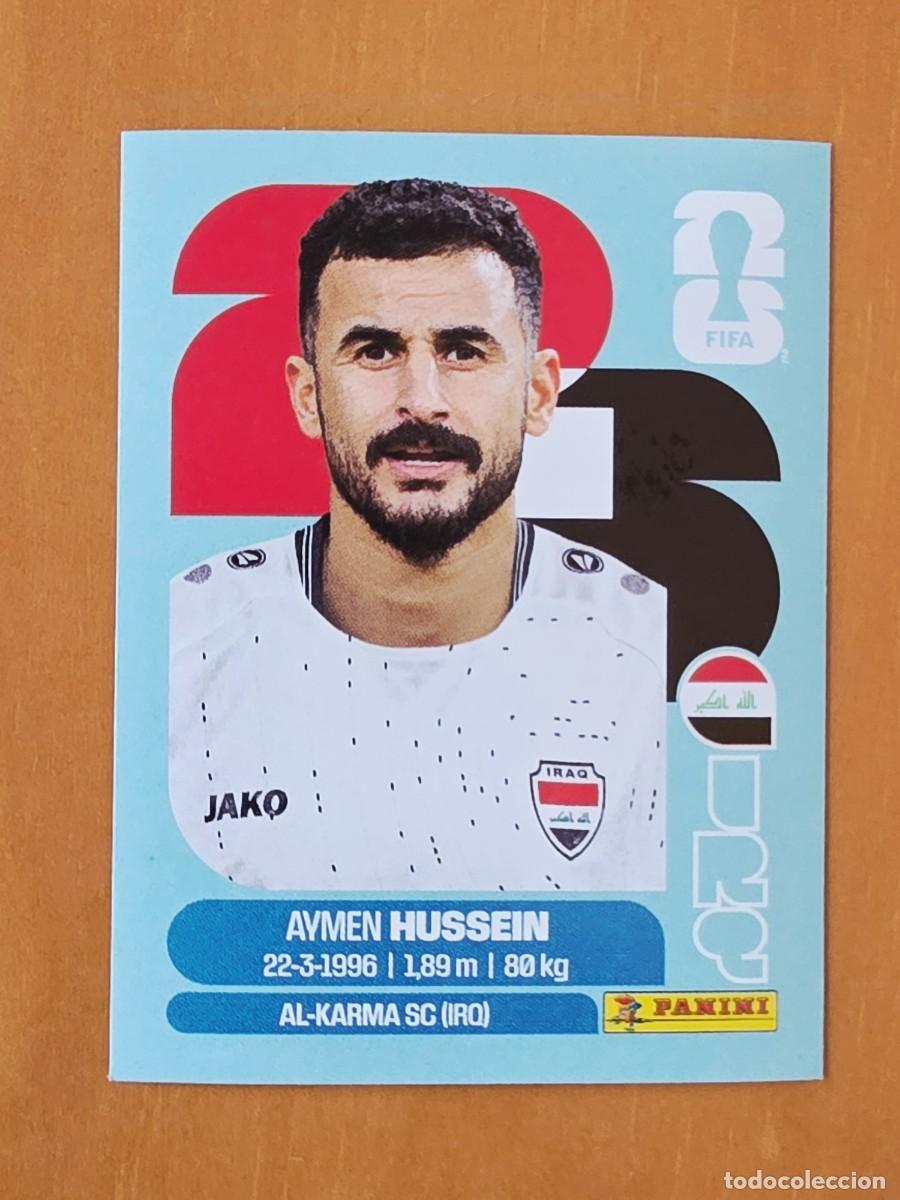 Cromos de F&uacute;tbol: IRQ 19 Aymen Hussein, Iraq Irak, Panini FIFA World Cup Mundial 2026 Sticker