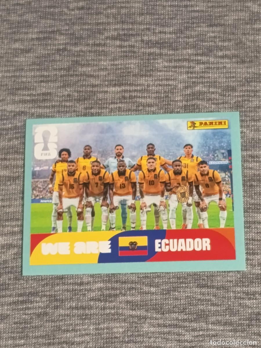 Cromos de F&uacute;tbol: ALINEACION ECUADOR ECU 13 STICKER MUNDIAL 2026 PANINI FIFA WORLD CUP NUEVO