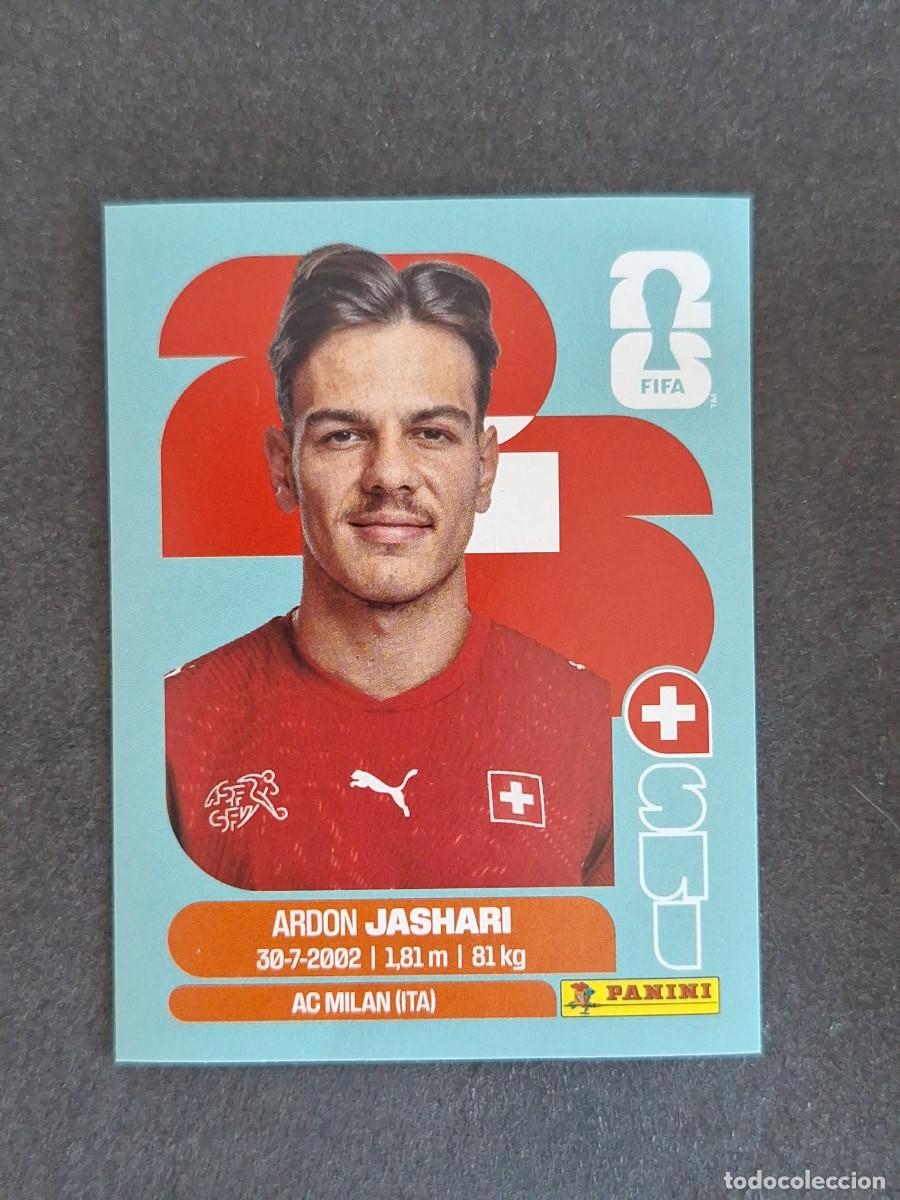 Cromos de F&uacute;tbol: L2 JASHARI SELECCION SUIZA 14 PANINI MUNDIAL FIFA WORLD CUP 2026 PANINI NUNCA PEGADO SIN PEGAR