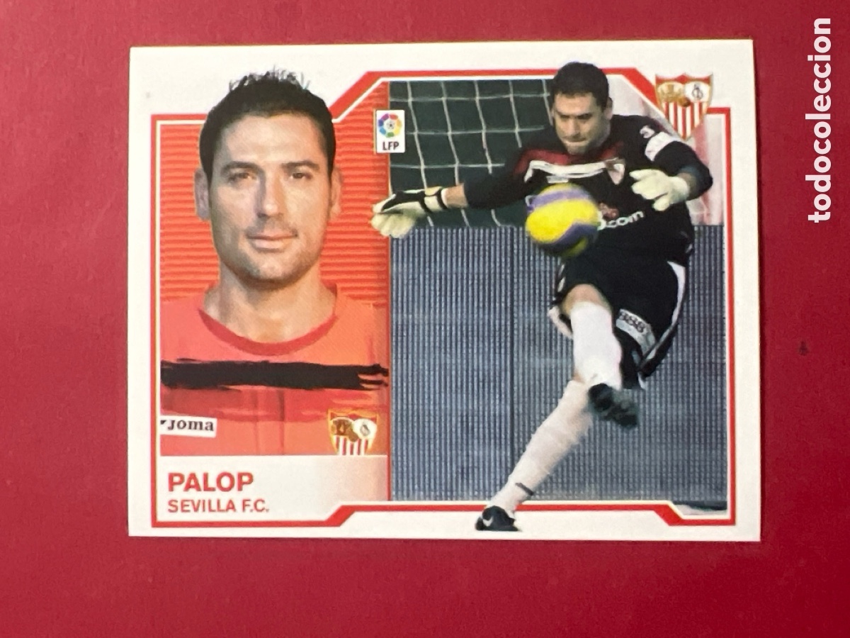 Cromos de F&uacute;tbol: C7025. Palop Sevilla FC Liga Este 07 08