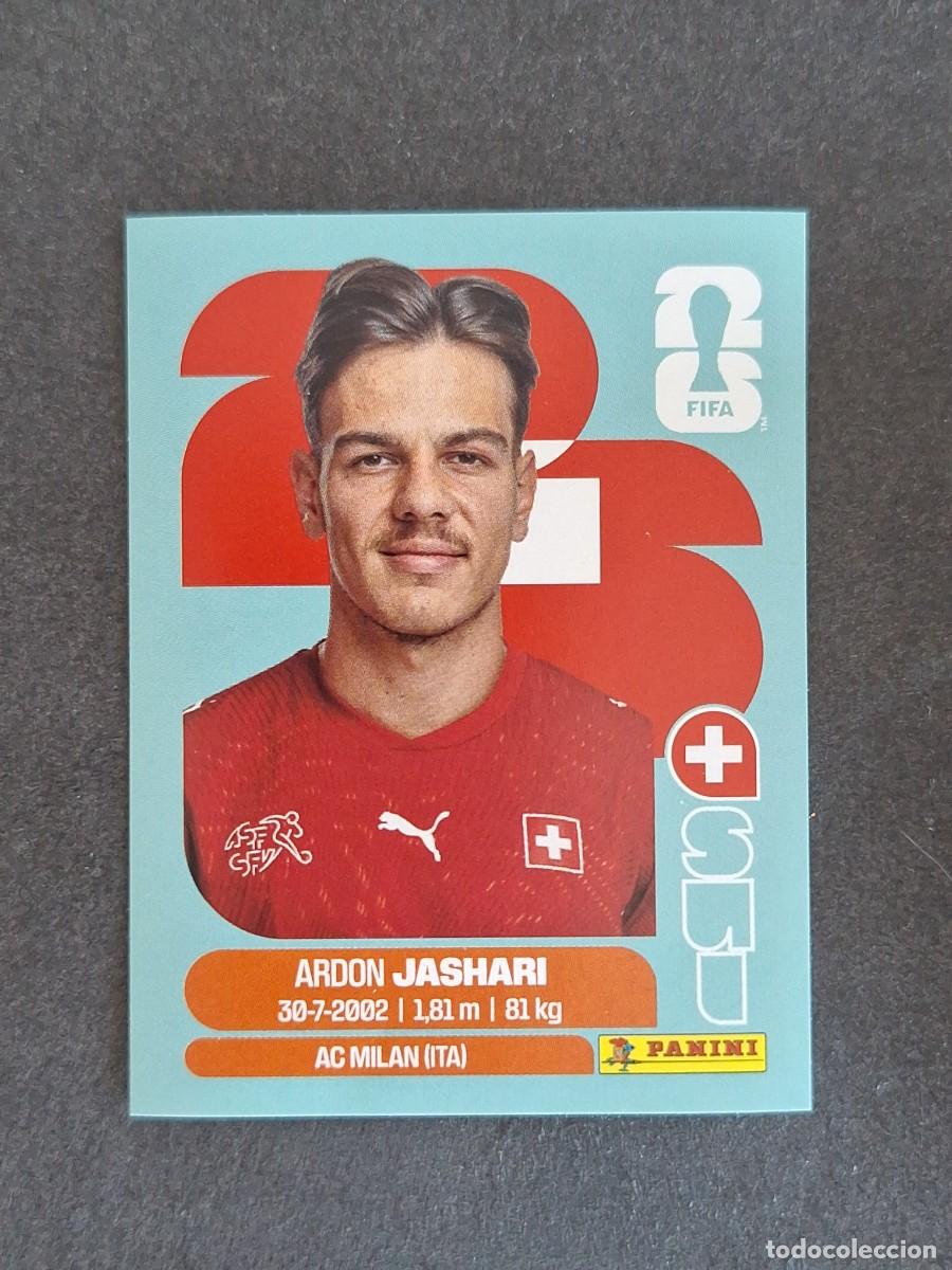 Cromos de F&uacute;tbol: L2 JASHARI SELECCION SUIZA 14 PANINI MUNDIAL FIFA WORLD CUP 2026 PANINI NUNCA PEGADO SIN PEGAR
