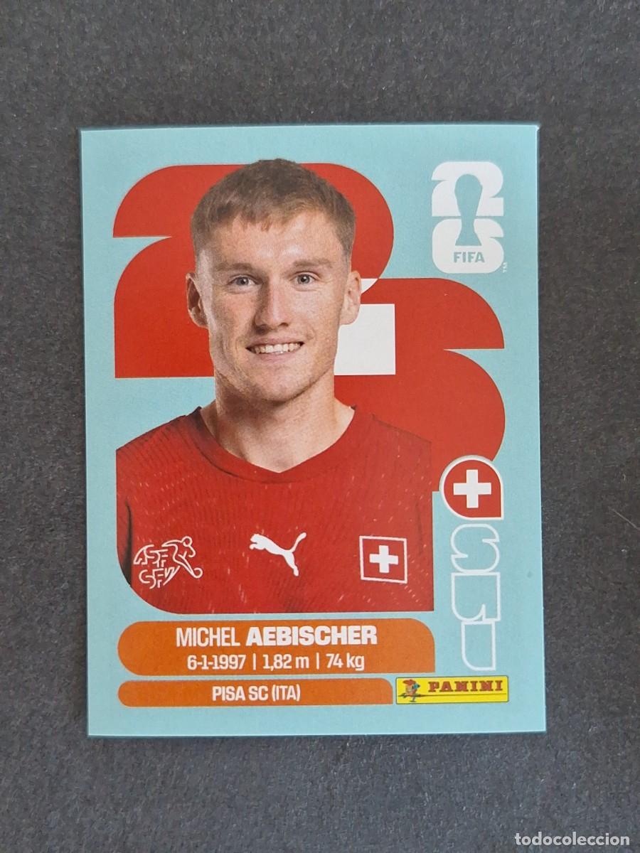 Cromos de F&uacute;tbol: L2 AEBISCHER SELECCION SUIZA 16 PANINI MUNDIAL FIFA WORLD CUP 2026 PANINI NUNCA PEGADO SIN PEGAR