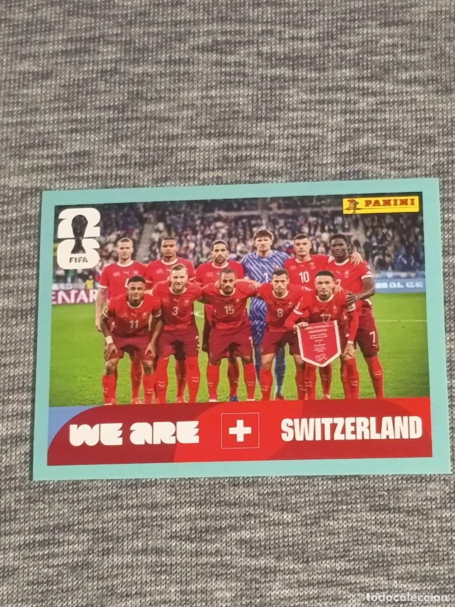 Cromos de F&uacute;tbol: ALINEACION SUIZA SUI 13 STICKER MUNDIAL 2026 PANINI FIFA WORLD CUP NUEVO