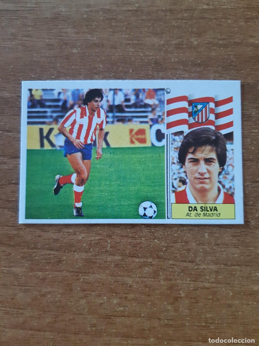 Cromos de F&uacute;tbol: Da Silva (Atl&eacute;tico Madrid) Liga 86-87 ESTE. Nunca pegado, sin pegar