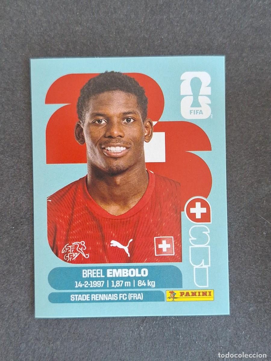 Cromos de F&uacute;tbol: L2 EMBOLO SELECCION SUIZA 17 PANINI MUNDIAL FIFA WORLD CUP 2026 PANINI NUNCA PEGADO SIN PEGAR