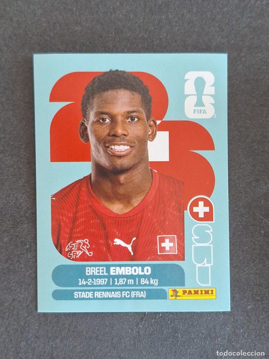Cromos de F&uacute;tbol: L2 EMBOLO SELECCION SUIZA 17 PANINI MUNDIAL FIFA WORLD CUP 2026 PANINI NUNCA PEGADO SIN PEGAR