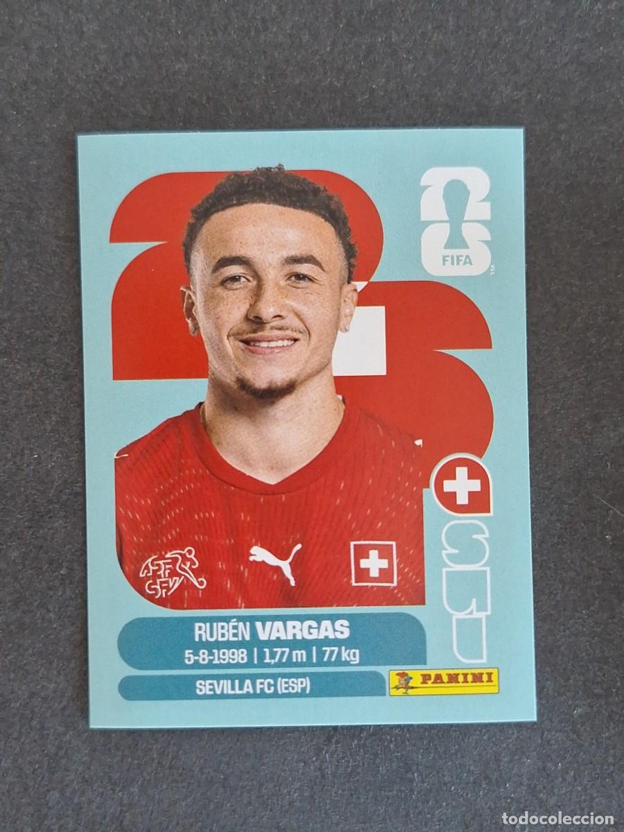 Cromos de F&uacute;tbol: L2 VARGAS SELECCION SUIZA 18 PANINI MUNDIAL FIFA WORLD CUP 2026 PANINI NUNCA PEGADO SIN PEGAR