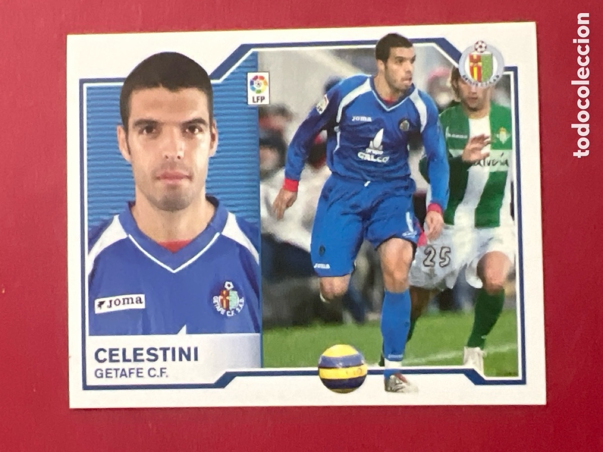 Cromos de F&uacute;tbol: C7028. Celestini Getafe CF Liga Este 07 08