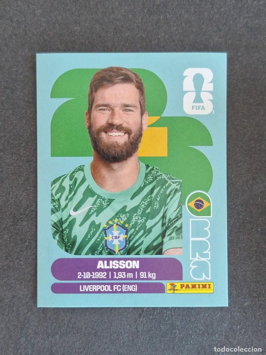 Cromos de F&uacute;tbol: L2 ALISSON SELECCION BRASIL 2 PANINI MUNDIAL FIFA WORLD CUP 2026 PANINI NUNCA PEGADO SIN PEGAR