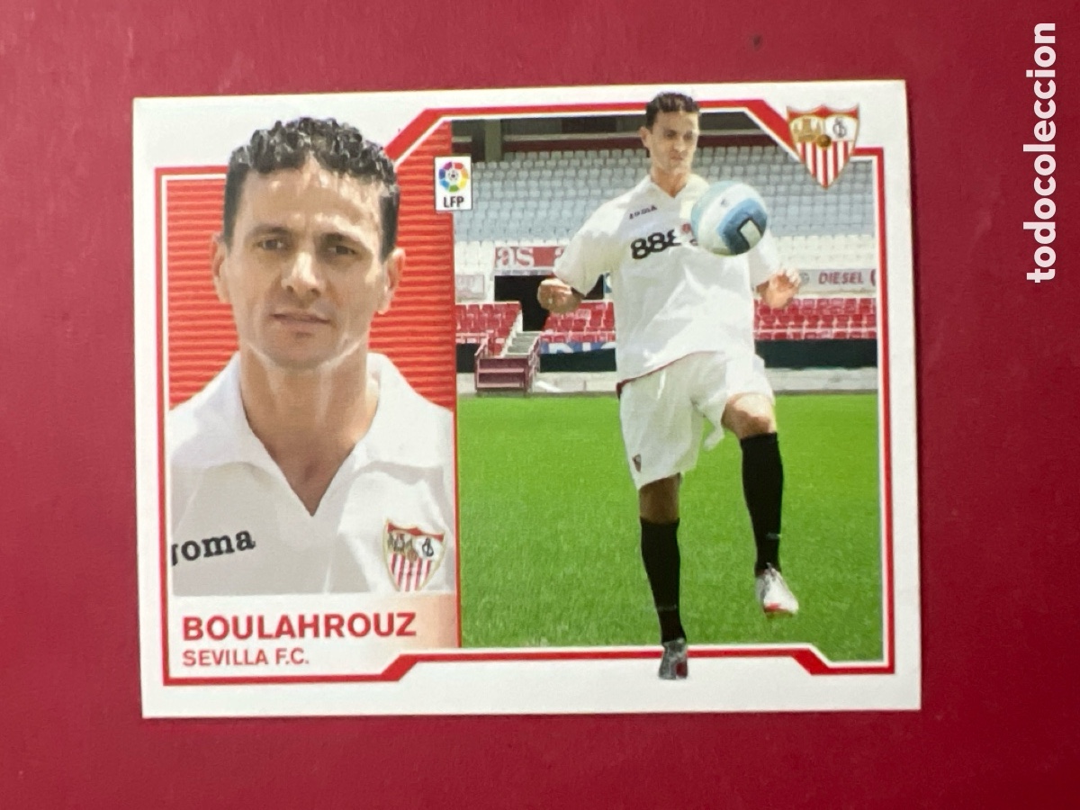 Cromos de F&uacute;tbol: C7029. Boulahrouz Sevilla FC Liga Este 07 08