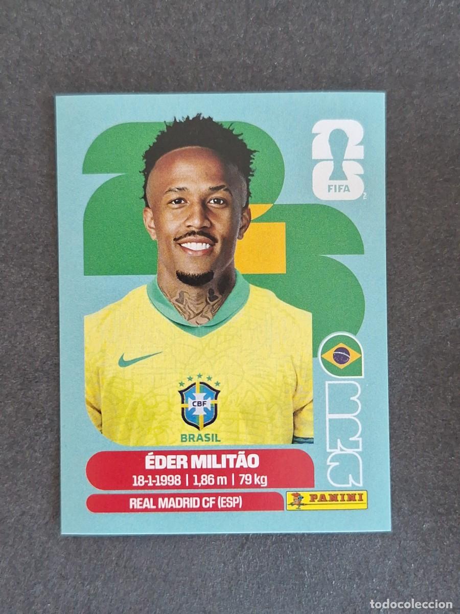 Cromos de F&uacute;tbol: L2 MILITAO SELECCION BRASIL 5 PANINI MUNDIAL FIFA WORLD CUP 2026 PANINI NUNCA PEGADO SIN PEGAR