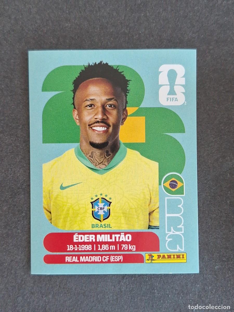 Cromos de F&uacute;tbol: L2 MILITAO SELECCION BRASIL 5 PANINI MUNDIAL FIFA WORLD CUP 2026 PANINI NUNCA PEGADO SIN PEGAR