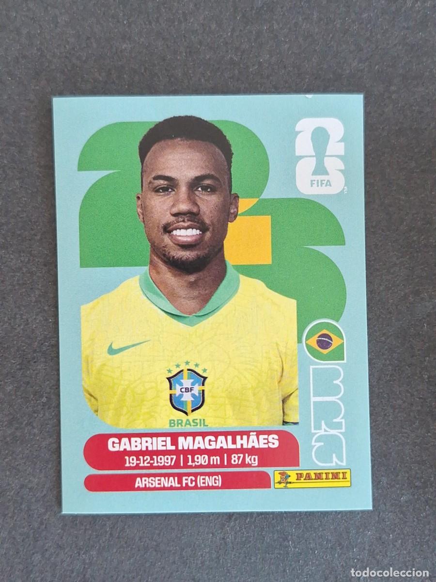 Cromos de F&uacute;tbol: L2 MAGALHAES SELECCION BRASIL 6 PANINI MUNDIAL FIFA WORLD CUP 2026 PANINI NUNCA PEGADO SIN PEGAR