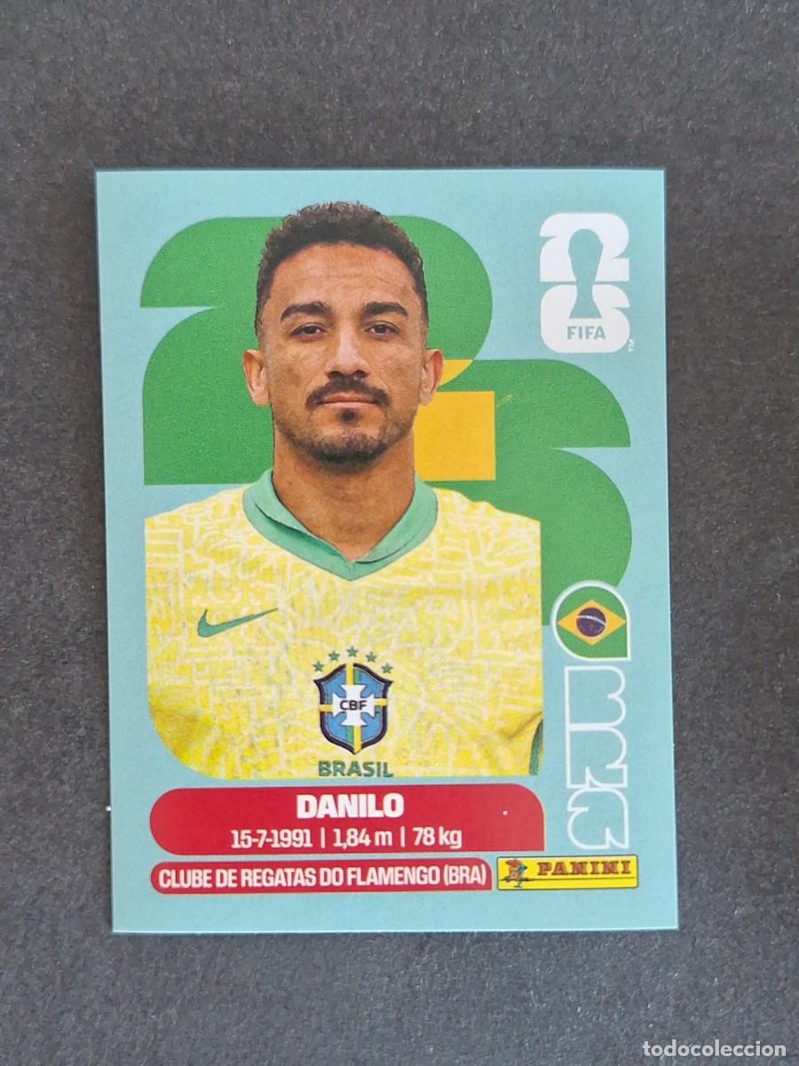 Cromos de F&uacute;tbol: L2 DANILO SELECCION BRASIL 7 PANINI MUNDIAL FIFA WORLD CUP 2026 PANINI NUNCA PEGADO SIN PEGAR