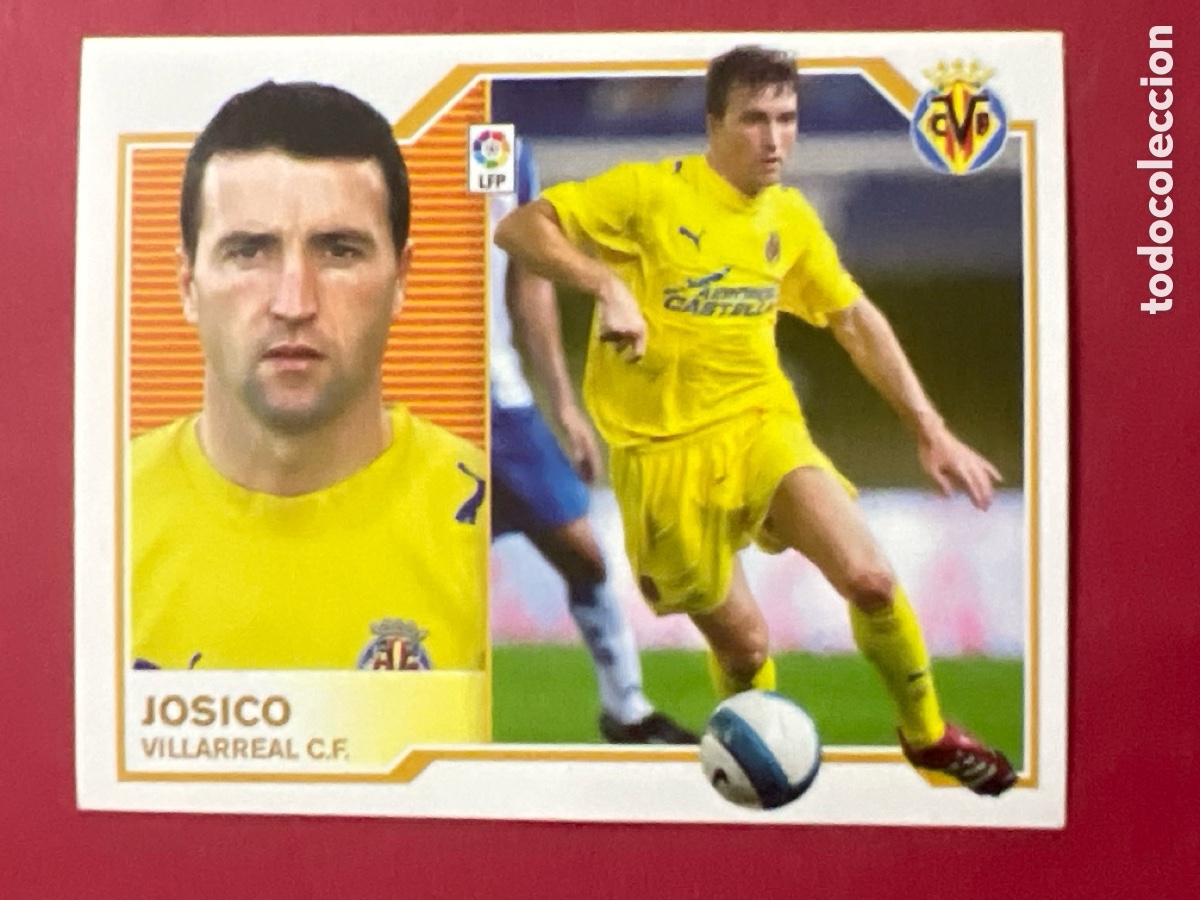 Cromos de F&uacute;tbol: C7030. CROMO DE FUTBOL JOSICO VILLARREAL LIGA 07-08 ESTAMPAS EDICIONES ESTE LIGA 2007-2008 NO PANINI