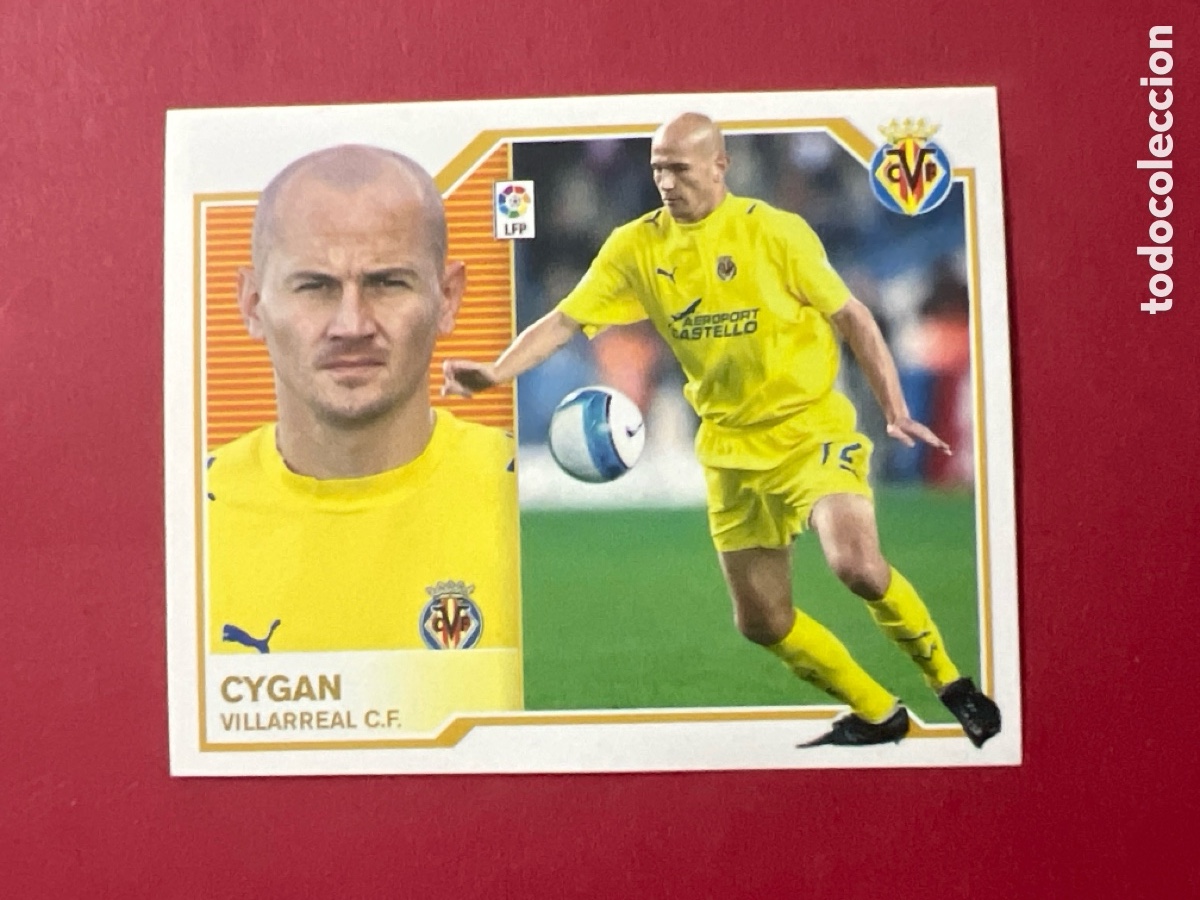 Cromos de F&uacute;tbol: C7031. CROMO FUTBOL 07 08 SIN PEGAR LIGA ESTE 2007 2008 VILLARREAL CF CYGAN