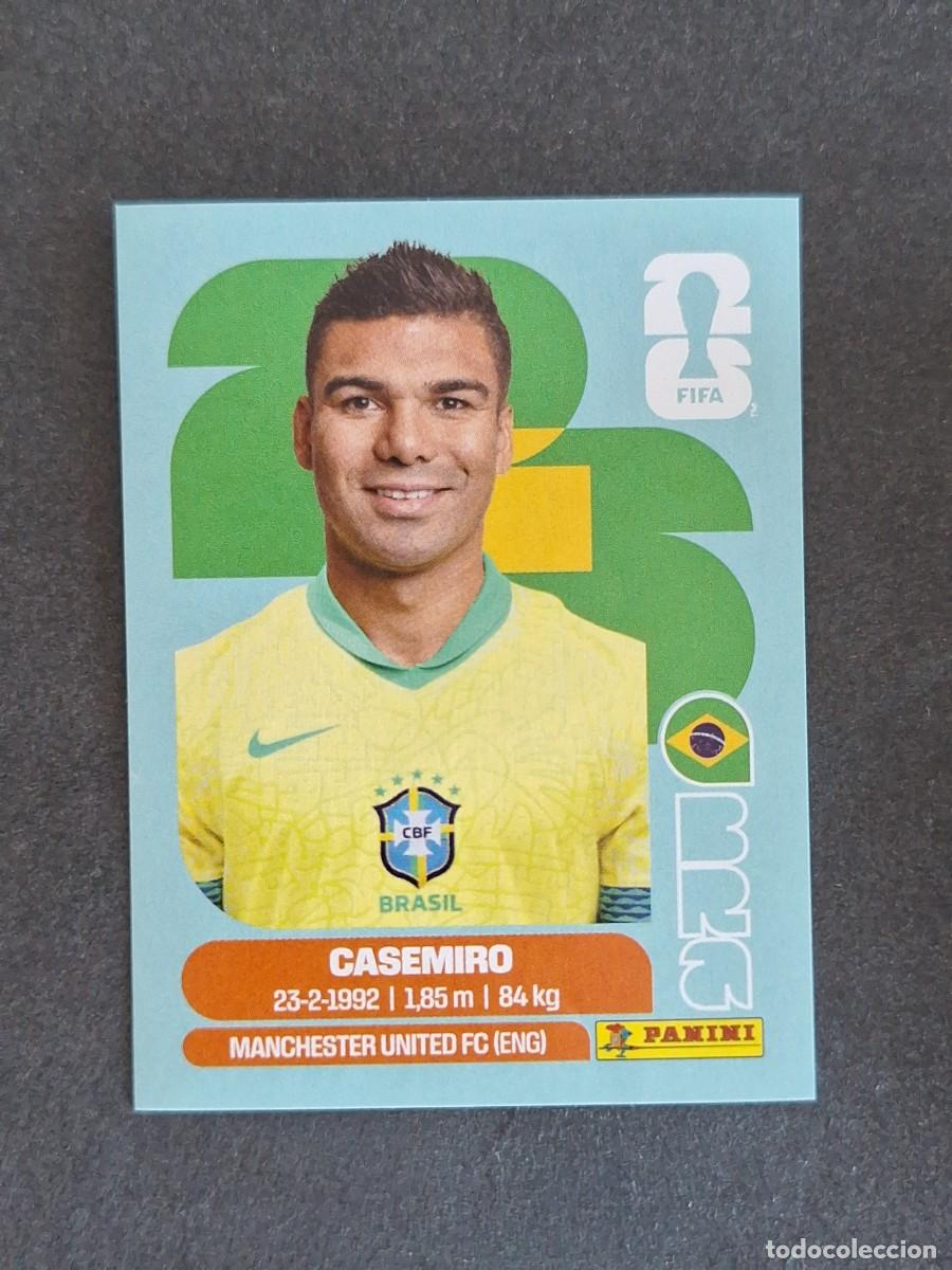 Fu&szlig;ball-Sticker: L2 CASEMIRO SELECCION BRASIL 10 PANINI MUNDIAL FIFA WORLD CUP 2026 PANINI NUNCA PEGADO SIN PEGAR