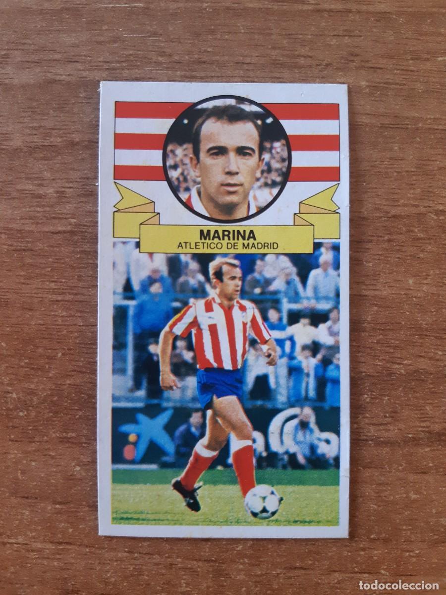 Cromos de F&uacute;tbol: Marina (Atl&eacute;tico Madrid) Liga 85-86 ESTE. Nunca pegado, sin pegar