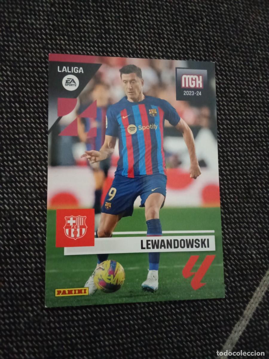 Cromos de Futebol: 107 lewandowski FC Barcelona megacracks 2023-24