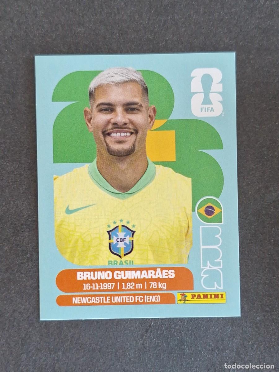 Cromos de Futebol: L2 BRUNO GUIMARAES SELECCION BRASIL 11 PANINI MUNDIAL FIFA WORLD CUP 2026 PANINI NUNCA PEGADO