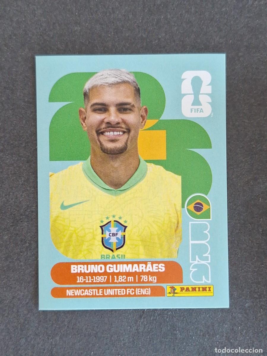 Cromos de Futebol: L2 BRUNO GUIMARAES SELECCION BRASIL 11 PANINI MUNDIAL FIFA WORLD CUP 2026 PANINI NUNCA PEGADO