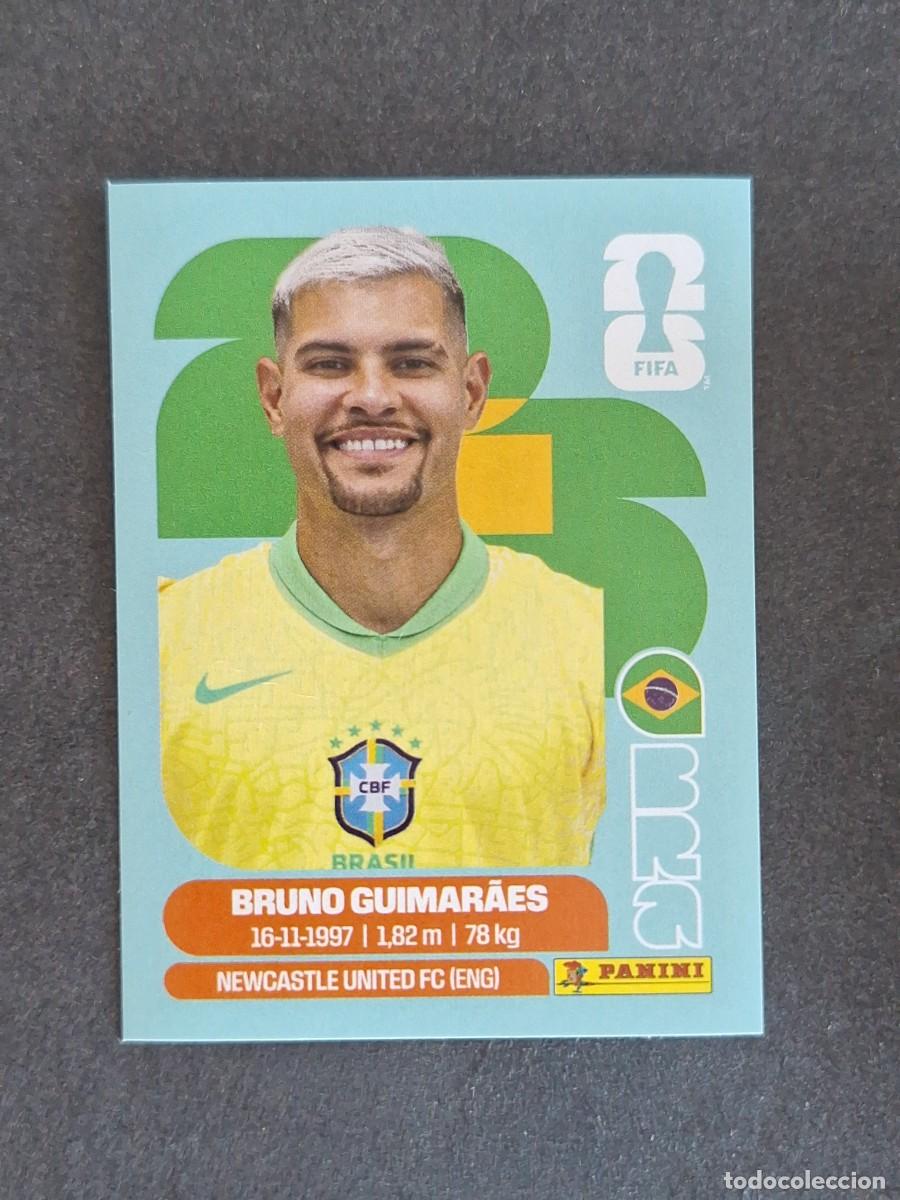 Cromos de Futebol: L2 BRUNO GUIMARAES SELECCION BRASIL 11 PANINI MUNDIAL FIFA WORLD CUP 2026 PANINI NUNCA PEGADO