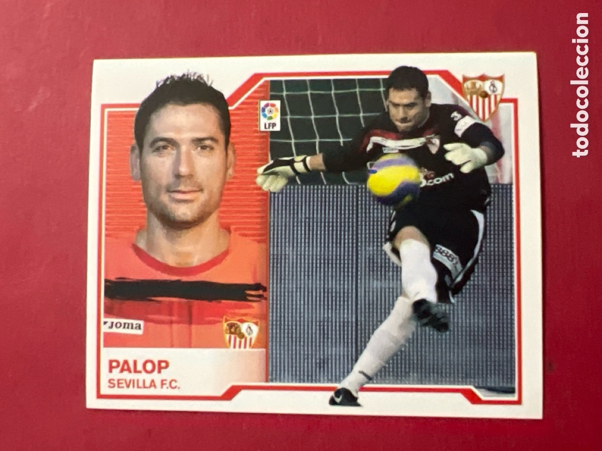 Cromos de Futebol: C7034. Palop Sevilla FC Liga Este 07 08