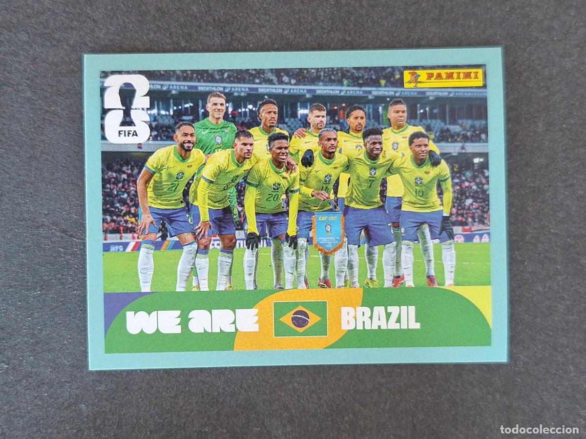 Cromos de F&uacute;tbol: L2 EQUIPO SELECCION BRASIL 13 PANINI MUNDIAL FIFA WORLD CUP 2026 PANINI NUNCA PEGADO