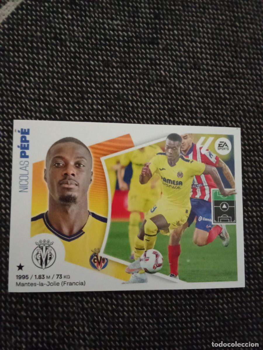 Cromos de F&uacute;tbol: 20 bis pepe Villarreal coloca liga este 2024-25