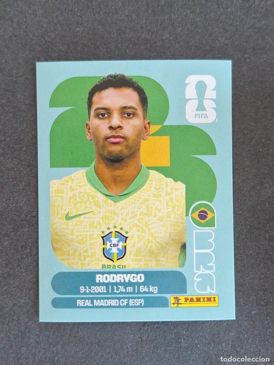 Cromos de F&uacute;tbol: L2 RODRYGO SELECCION BRASIL 15 PANINI MUNDIAL FIFA WORLD CUP 2026 PANINI NUNCA PEGADO