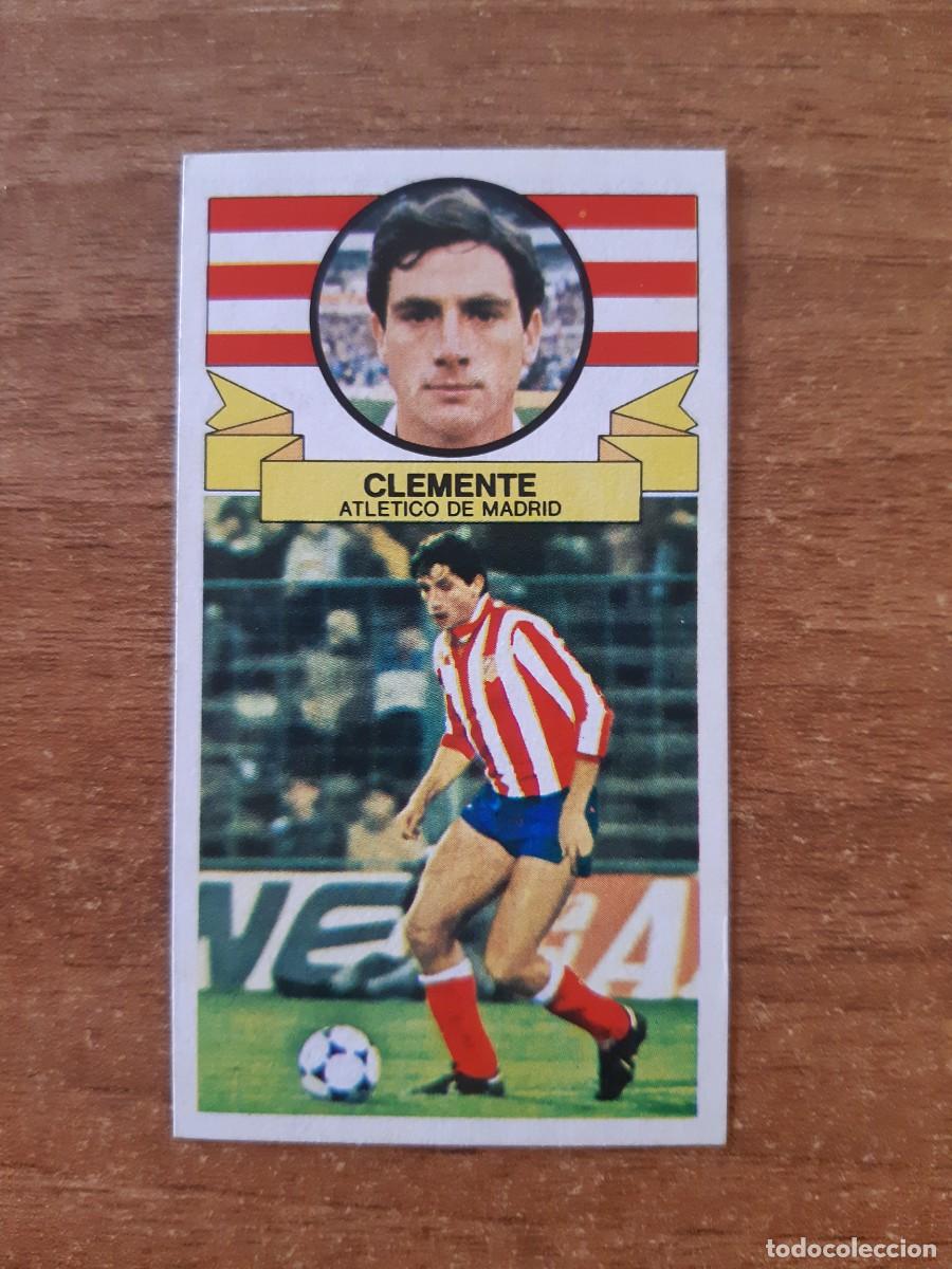 Cromos de F&uacute;tbol: Clemente (Atl&eacute;tico Madrid) Liga 85-86 ESTE. Nunca pegado, sin pegar